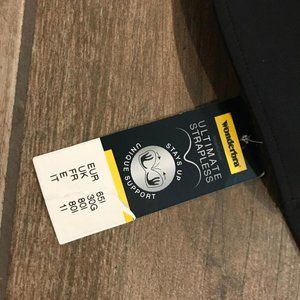 BLACK WONDERBRA ULTIMATE STRAPLESS BRA SIZE 30G NWT